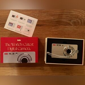 Lola Sleek Silver Digital Camera